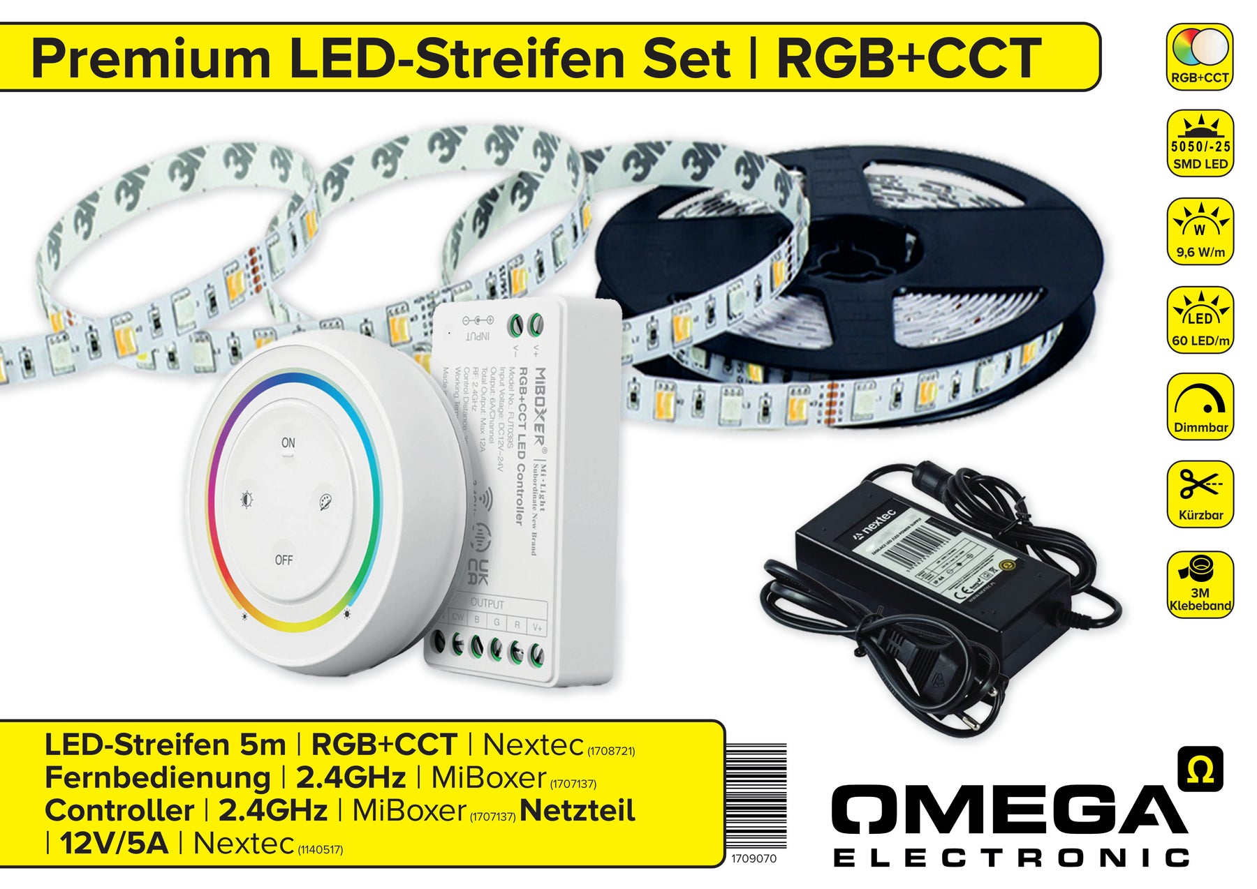 Unsere neuen Omega Premium LED-Streifen Sets jetzt zum Einführungspreis