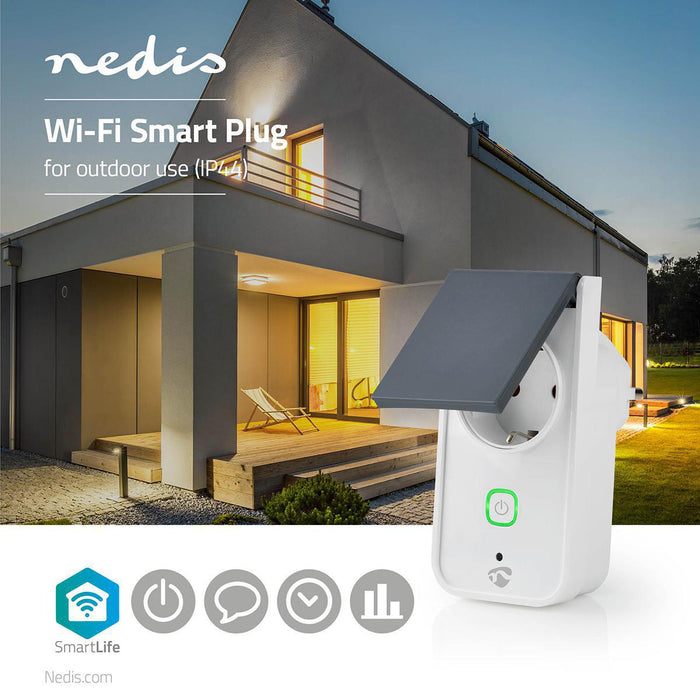 Smart Home Steckdose IP44 Außenbereich