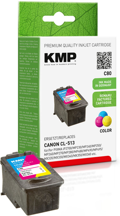 Tintenpatrone | Canon | CL-513 | Farbe | KMP