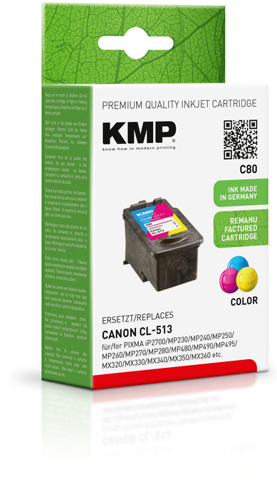 Tintenpatrone | Canon | CL-513 | Farbe | KMP