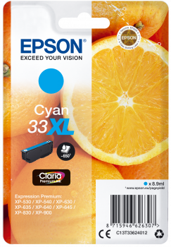 Epson 33XL cyan Orange