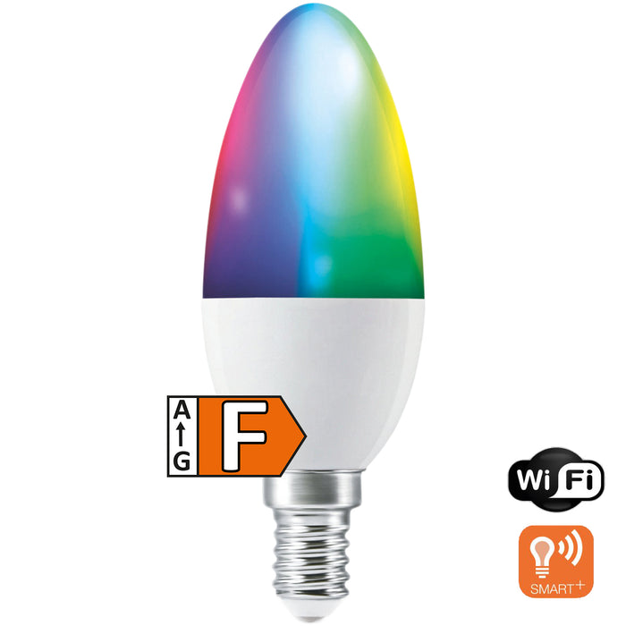 Smart+ WiFi E14 Kerze 4W 470lm RGB-CCT