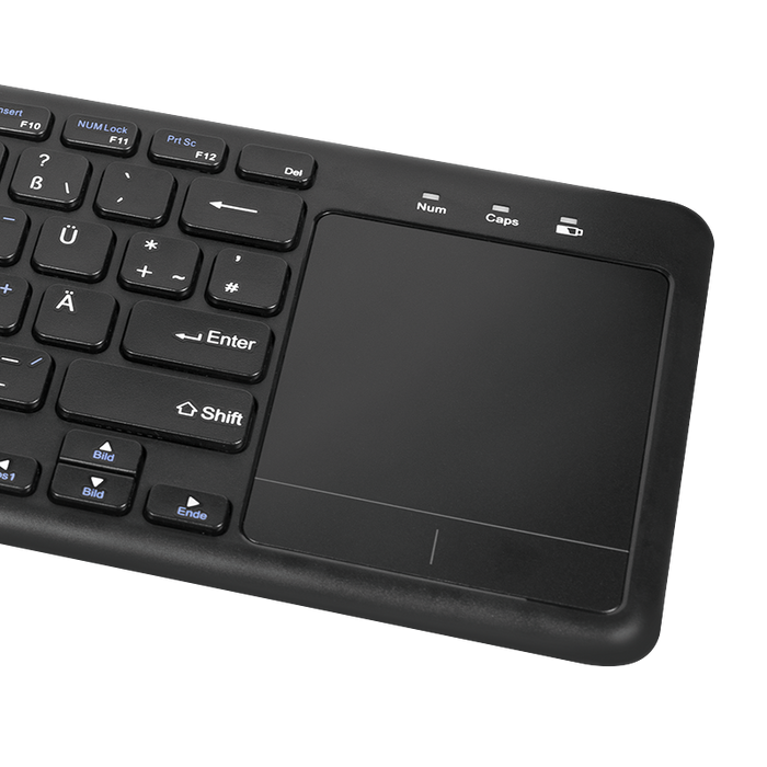 Tastatur Funk Tastatur mit Touchpad