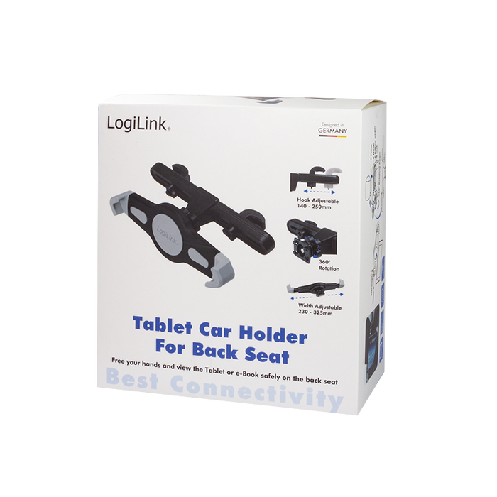 Tablet Halterung für Kopfstütze LogiLink