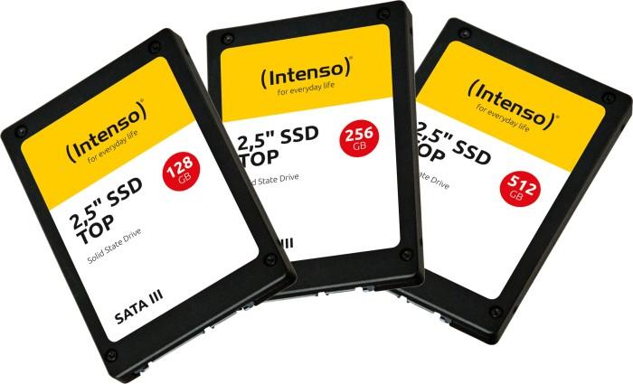 SSD 2,5" 256GB 520MB/s / 500MB/s Intenso