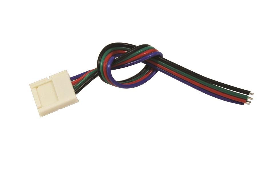 Schnellverbinder | 10mm | für RGB LED-Streifen | 4polig