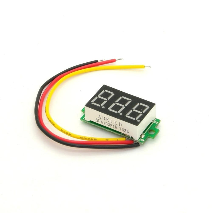 Mini Digital-Voltmeter 4-30V LED Anzeige