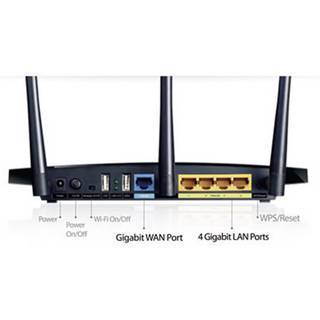 WLAN Router | 900Mbit/s | 4x GbitLAN | 2x USB | TP-Link Archer C7